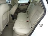 2012 Audi A4 2.0T quattro Sedan Cardamom Beige Interior