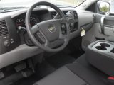 2012 Chevrolet Silverado 1500 Work Truck Extended Cab Dark Titanium Interior