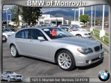 2008 Titanium Silver Metallic BMW 7 Series 750Li Sedan #56827730