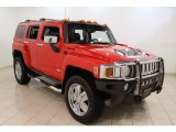 2006 Hummer H3 Victory Red