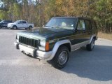 1996 Moss Green Pearl Jeep Cherokee Country 4WD #56827955