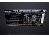 2003 Porsche Boxster  Info Tag