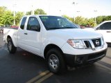 2009 Avalanche White Nissan Frontier XE King Cab #56874230
