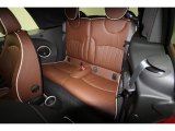 2012 Mini Cooper S Convertible Back seats in Hot Chocolate Lounge Leather
