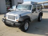 2012 Bright Silver Metallic Jeep Wrangler Unlimited Sport S 4x4 #56873939