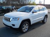 2012 Stone White Jeep Grand Cherokee Limited 4x4 #56874155