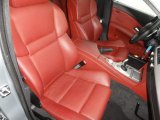 2006 BMW M5  Indianapolis Red Interior