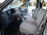 2008 Dodge Ram 1500 Big Horn Edition Quad Cab Medium Slate Gray Interior