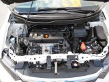 2012 Honda Civic EX Sedan 1.8 Liter SOHC 16-Valve i-VTEC 4 Cylinder Engine