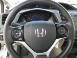 2012 Honda Civic EX Sedan Steering Wheel