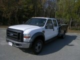 Oxford White Ford F450 Super Duty in 2008