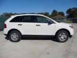 White Suede Ford Edge in 2012