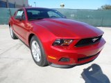 2012 Red Candy Metallic Ford Mustang V6 Premium Coupe #56873811