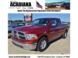 2011 Deep Cherry Red Crystal Pearl Dodge Ram 1500 SLT Quad Cab #56925102