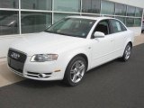 2007 Ibis White Audi A4 2.0T Sedan #5691204