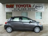 2012 Magnetic Gray Metallic Toyota Yaris LE 5 Door #56925077