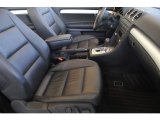 2009 Audi A4 2.0T Cabriolet Black Interior