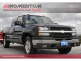 2004 Black Chevrolet Silverado 1500 Z71 Extended Cab 4x4 #56935588