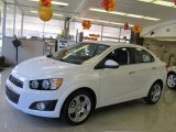 2012 Summit White Chevrolet Sonic LTZ Sedan #56935139