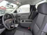 2012 Chevrolet Silverado 1500 Work Truck Regular Cab 4x4 Dark Titanium Interior