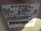 2012 F150 Color Code for Ingot Silver Metallic - Color Code: UX