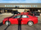 2012 Red Candy Metallic Ford Fusion S #56935306
