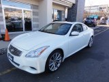 2008 Ivory Pearl White Infiniti G 37 S Sport Coupe #56935459