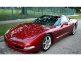 2000 Magnetic Red Metallic Chevrolet Corvette Coupe #56935228