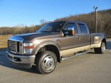 2008 Dark Stone Metallic Ford F350 Super Duty Lariat Crew Cab 4x4 Dually #56935223