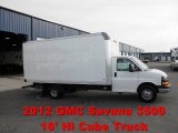 2012 Summit White GMC Savana Cutaway 3500 Commercial Moving Truck #56980862