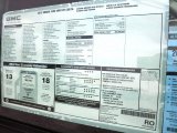 2012 GMC Sierra 1500 SL Extended Cab 4x4 Window Sticker