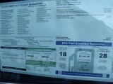2011 Saab 9-5 Turbo4 Sedan Window Sticker