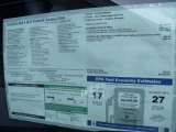 2011 Saab 9-5 Turbo6 XWD Sedan Window Sticker