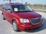 2009 Inferno Red Crystal Pearl Chrysler Town & Country Limited #5670929