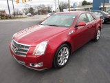 Crystal Red Cadillac CTS in 2008