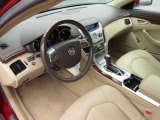 2008 Cadillac CTS 4 AWD Sedan Cashmere/Cocoa Interior