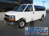 2011 Summit White Chevrolet Express LT 3500 Passenger Van #57001405