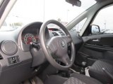 2008 Suzuki SX4 Crossover AWD Black Interior