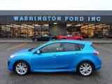 2010 Celestial Blue Mica Mazda MAZDA3 s Sport 5 Door #57001352