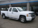 2008 Summit White Chevrolet Silverado 1500 LT Extended Cab 4x4 #57001143