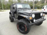 1997 Jeep Wrangler Sport 4x4 Front 3/4 View