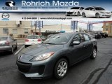 2012 Dolphin Gray Mica Mazda MAZDA3 i Sport 4 Door #57001123