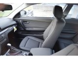 2012 BMW 1 Series 128i Coupe Black Interior