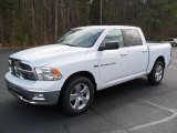 2012 Bright White Dodge Ram 1500 Big Horn Crew Cab #57001452