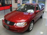 2005 Inferno Red Nissan Sentra 1.8 S #57001443