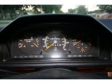 1992 Mercedes-Benz E Class 300 E Sedan Gauges
