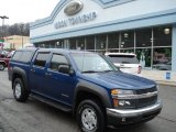 2005 Superior Blue Metallic Chevrolet Colorado LS Crew Cab 4x4 #57001230