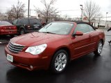 2010 Inferno Red Crystal Pearl Chrysler Sebring Touring Convertible #57034687