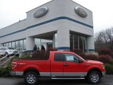 2011 Race Red Ford F150 XLT SuperCab 4x4 #57034046