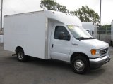 2006 Oxford White Ford E Series Cutaway E350 Commercial Moving Van #57034033
